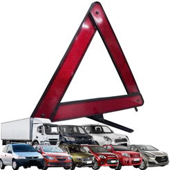 Triangulo Emergência Carro Caminhão Sinalização Sem Acidente