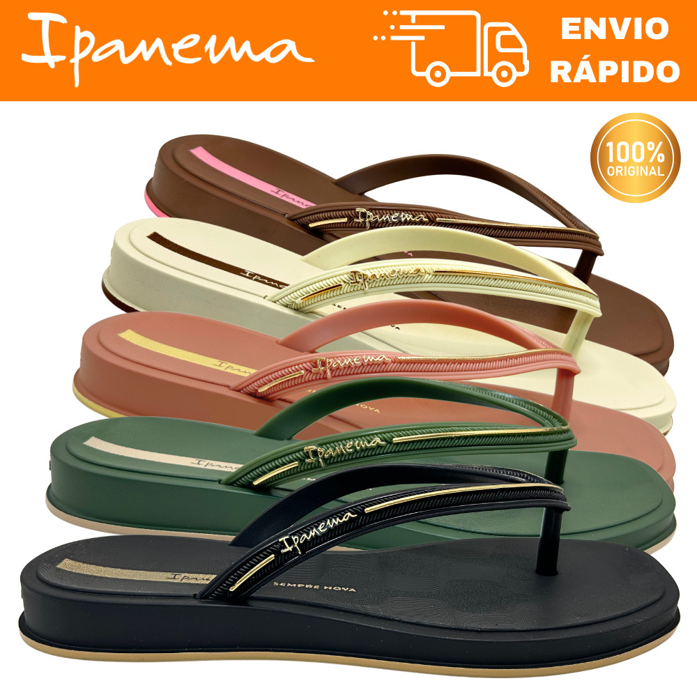 Chinelo Ipanema Glow Up 27398 com Palmilha Macia e Solado Confortável para Dia a Dia