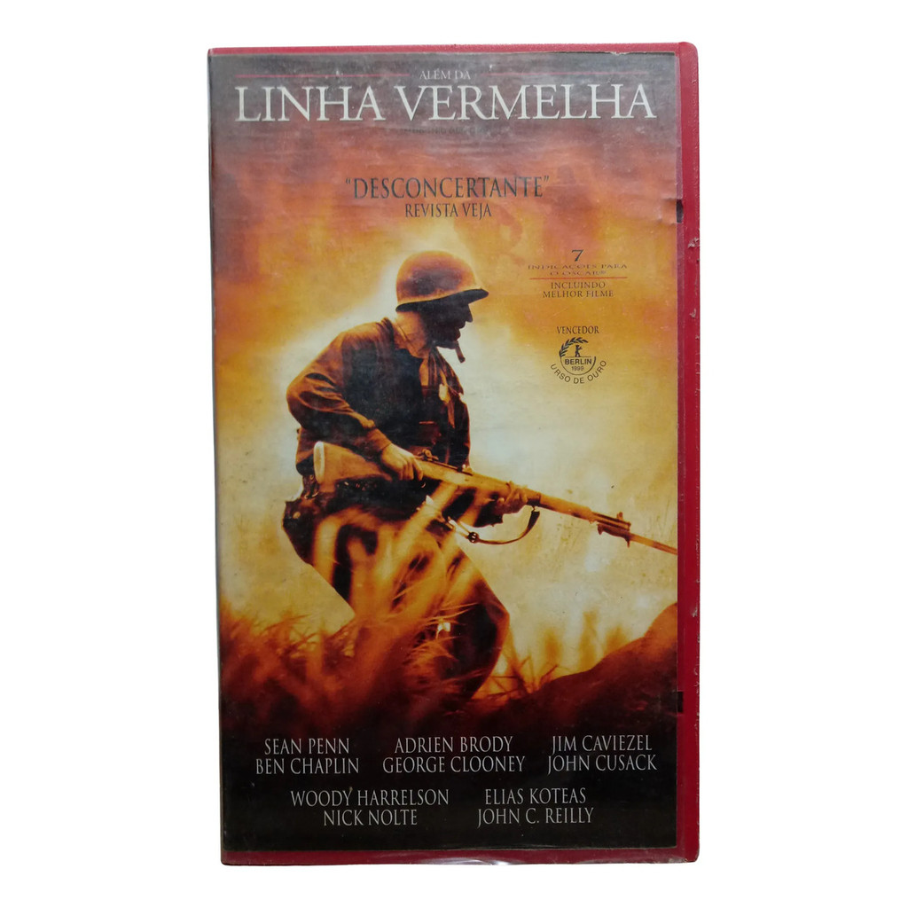 Vhs Além Da Linha Vermelha - Sean Penn