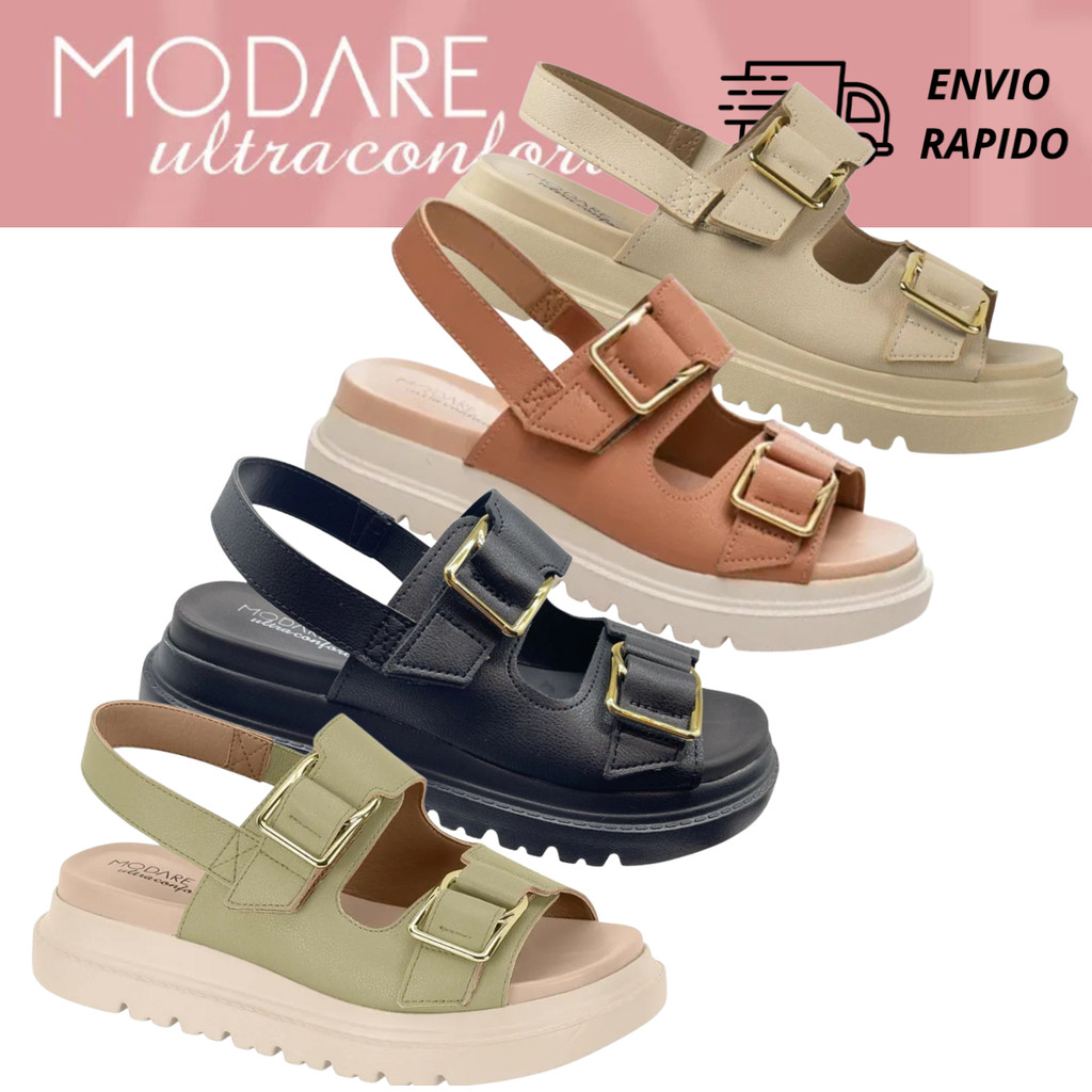 SANDÁLIA FLATFLORM MODARE 7200.102 em Oferta na Shopee