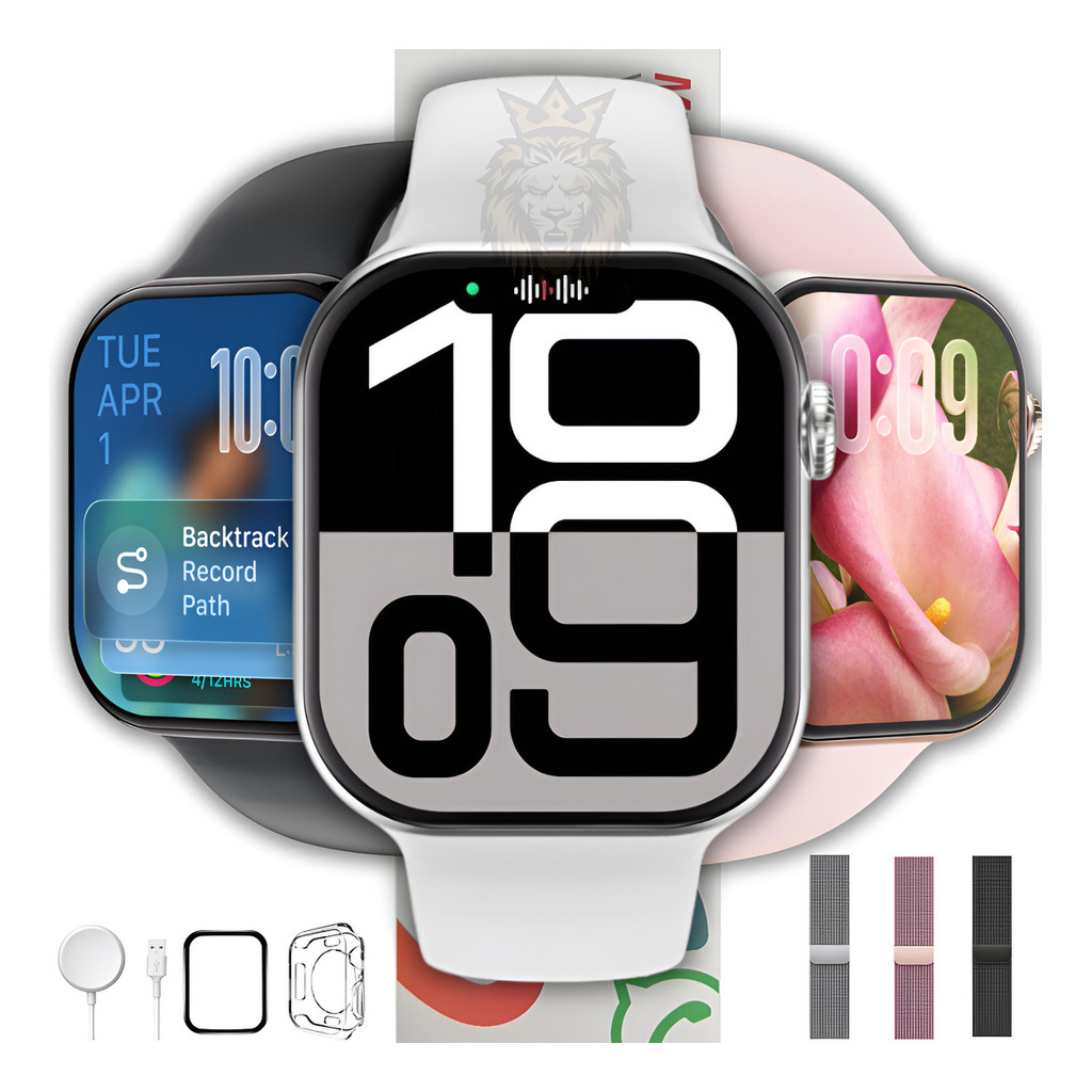 Relogio Smartwatch S11 Serie 11 47mm Chatgpt Gps Nfc Whatspp
