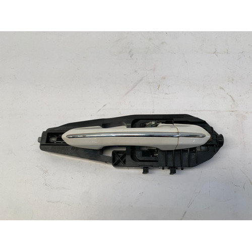 Maçaneta Externa Traseira Esquerda Friso Fusion 2013 2016 Branco Traseira