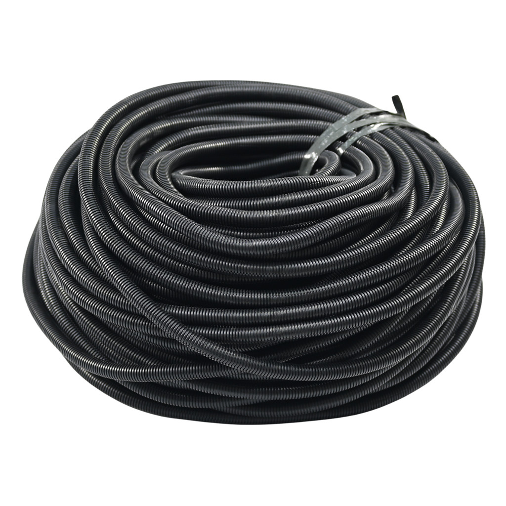 Espaguete Tubo Rolo Corrugado Conduite Anti Chamas 9,5mm 25m