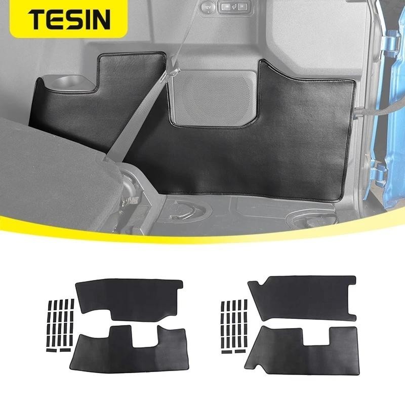 TESIN Tronco Esteiras Bagageira Ambos Os Lados Almofadas De Proteção Para Ford Bronco 2/4 Porta 2021 2022 2023 2024 Up A