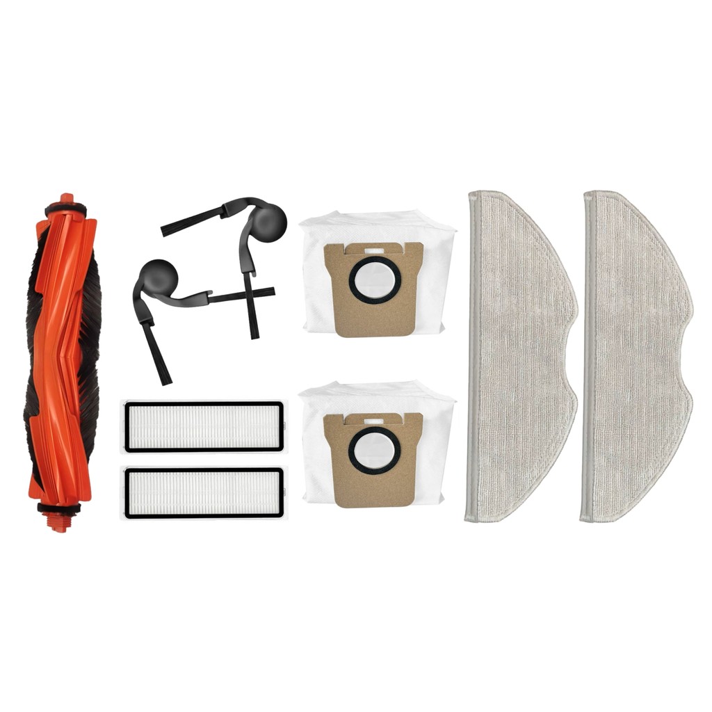 Refil Escova Filtro Pano Saco Para Robô Aspirador Xiaomi H40