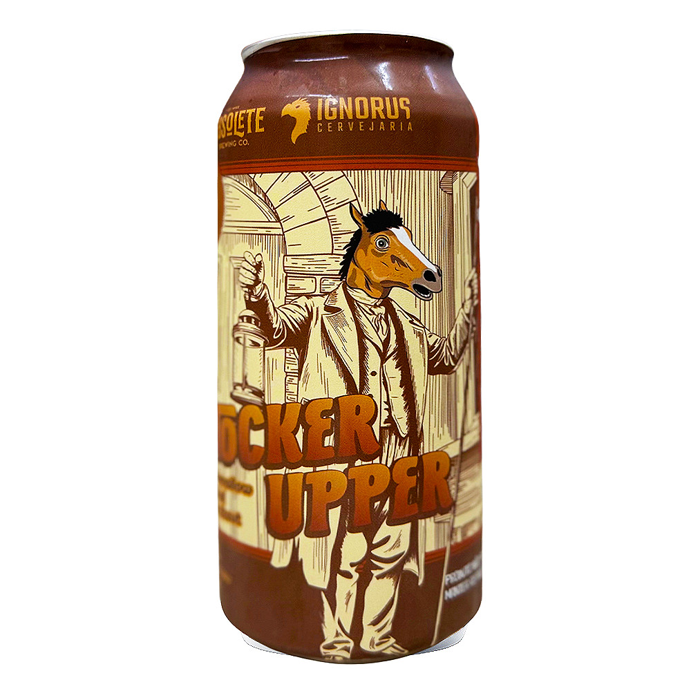 Cerveja Ignorus Knocker Uppers Stout Marshmallow Café 473ml