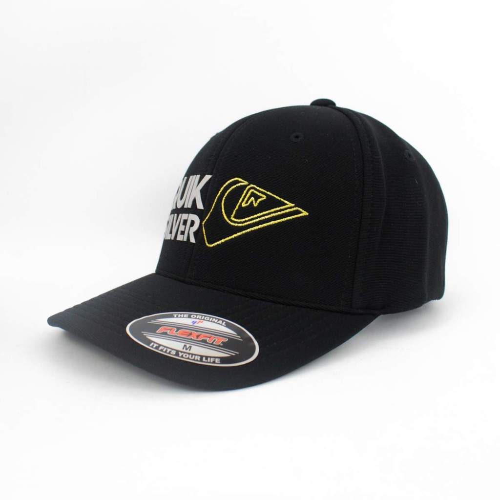 Boné Quiksilver Flexfit Silver Transfer Emb Preto M Q911A0433