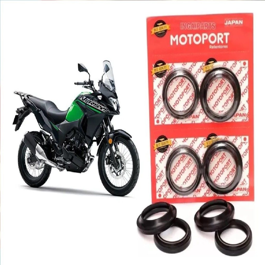 Retentor Bengala + Guarda Pó 2018 a 2024 VERSYS-X 300 TOURER