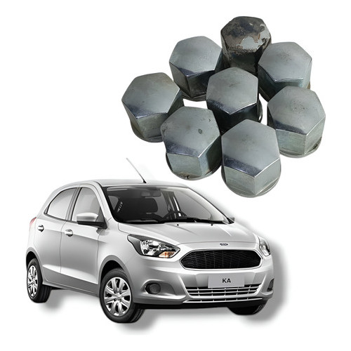 Acabamento Parafuso Roda Roda Ferro Ford Ka Hatch 2017