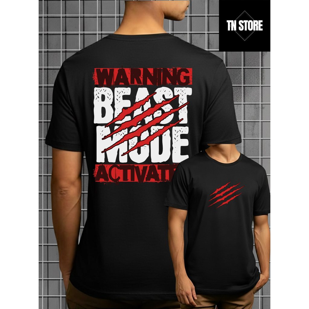 Camiseta Fitness Academia Gym Treino Esporte Camisa Blusa Unissex Masculino Feminino 100% Algodão Preto Branco Plus Size