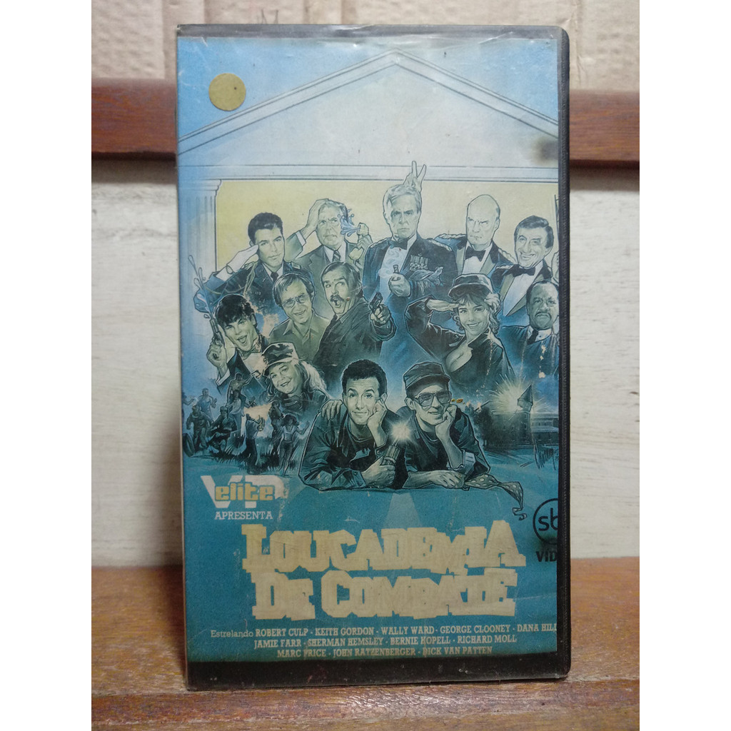 Vhs Loucademia De Combate - George Clooney