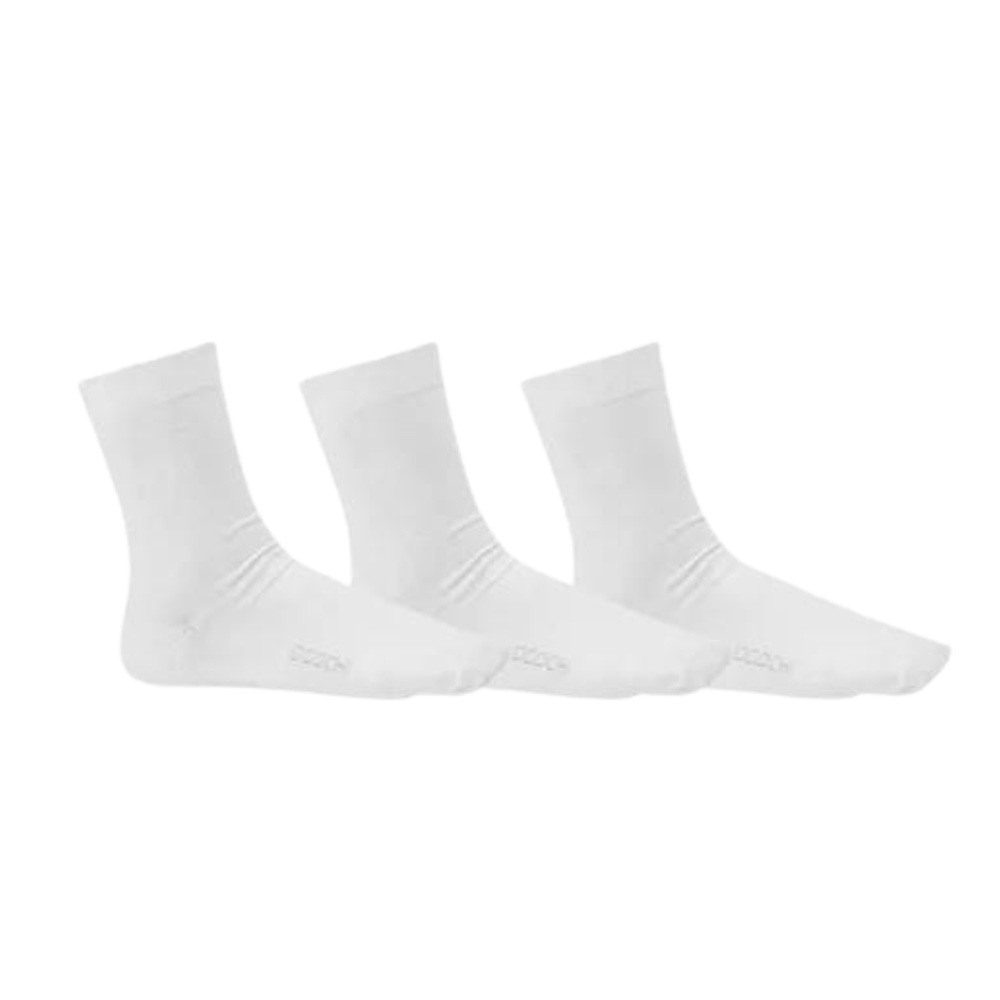 Kit 3 Meias Ogochi Cano Médio Socks Branco