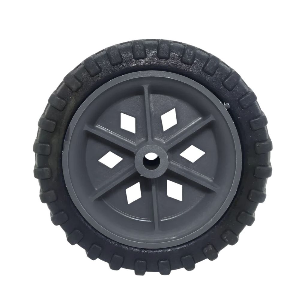 2 Roda P/carrinho De Mercado/ Feira/ Cortador Grama100kilos