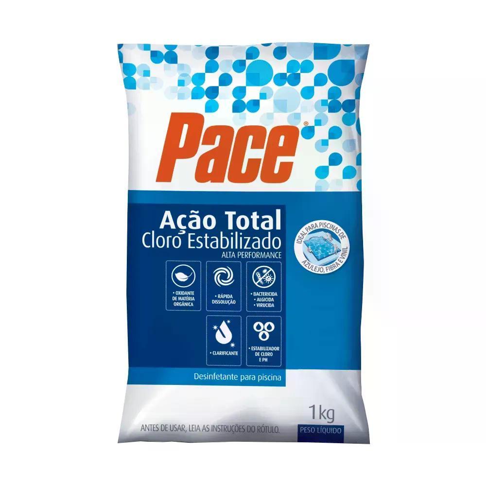 Cloro Estabilizado Pace Ação Total Hth 1kg em Oferta na Shopee