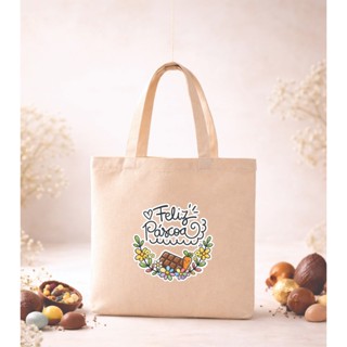 ECOBAG PERSONALIZADA PASCOA TAMANHO 40X40CM em Oferta na Shopee