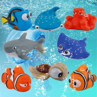 2024 Novo Estilo Brinquedos Palhaço Infantil Dolly Spray de Água Bebê Nemo Squeeze Toys