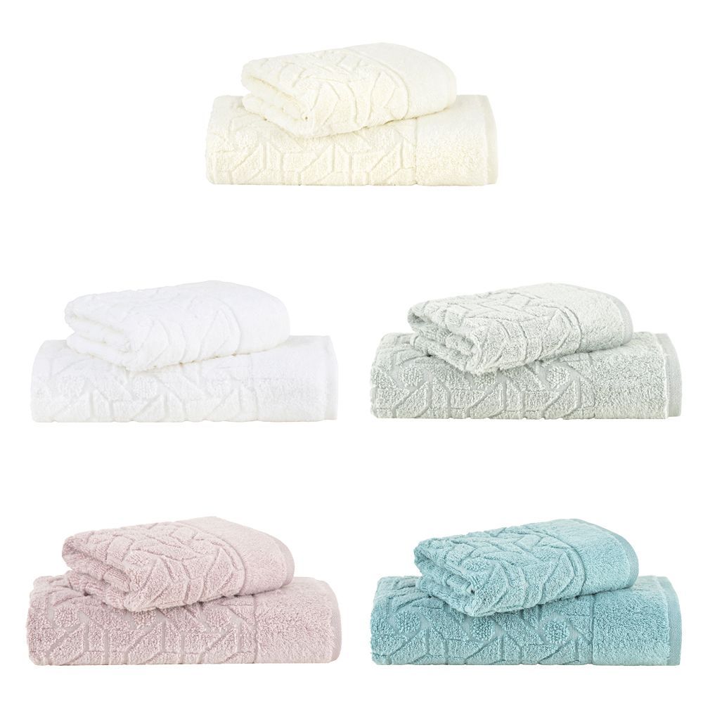 Jogo de Toalhas Buddemeyer Ayla Air Cotton  Banho 2 peças em Oferta na Shopee