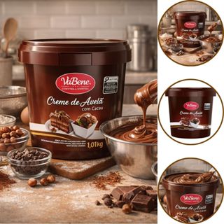 CREME AVELA C/ CACAU POTE DE 1,01KG VABENE ALIMENTO FULL OFF em Oferta na Shopee