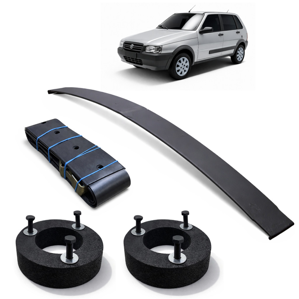 Kit Lift De Suspensão Fiat Uno Quadrado Todos Os Anos