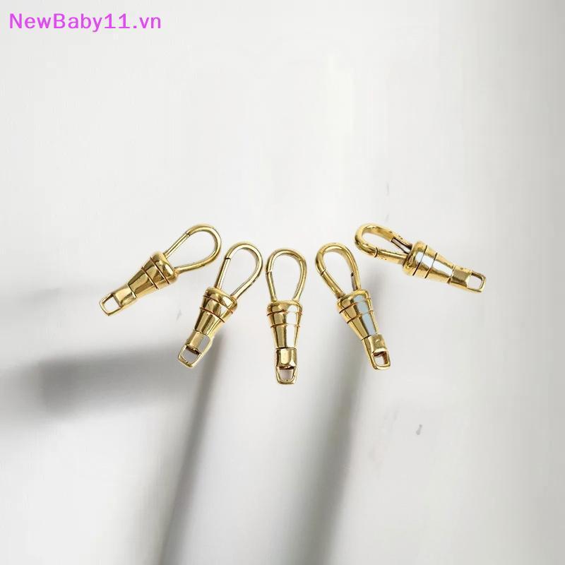 NewBaby 1 Peça De Latão Feito Padrão Poeta Relógio Giratório Clipe Corrente Mola Gancho De Pressão 30mm 1.2 Polegada Bul