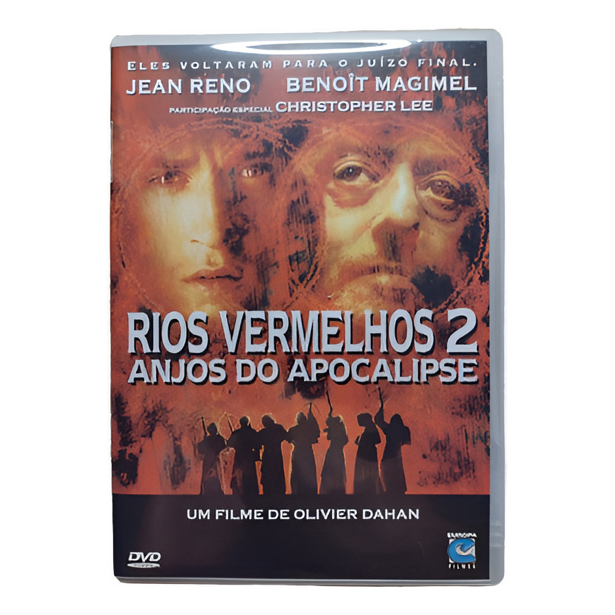 DVD Filme Rios Vermelhos 2 - Anjos do Apocalipse Jean Reno