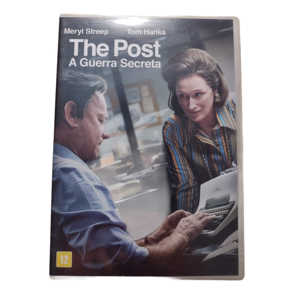 DVD Filme The Post Guerra Secreta - Steven Spielberg Tom Hanks