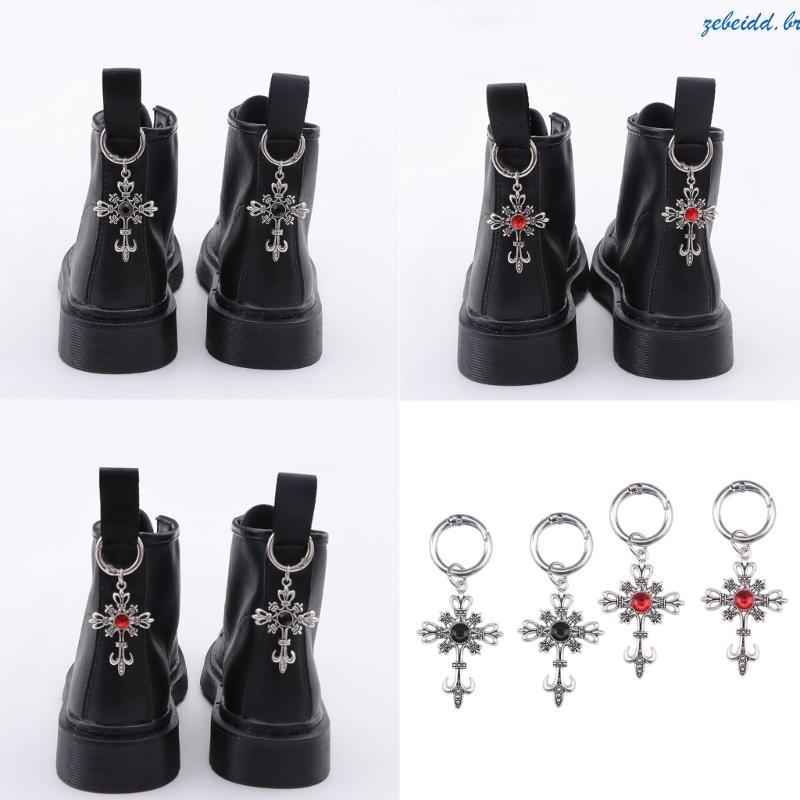 zebeidd Calcanhar Gótico Sapato Charme Clipe Feito À Mão Para Sapatos