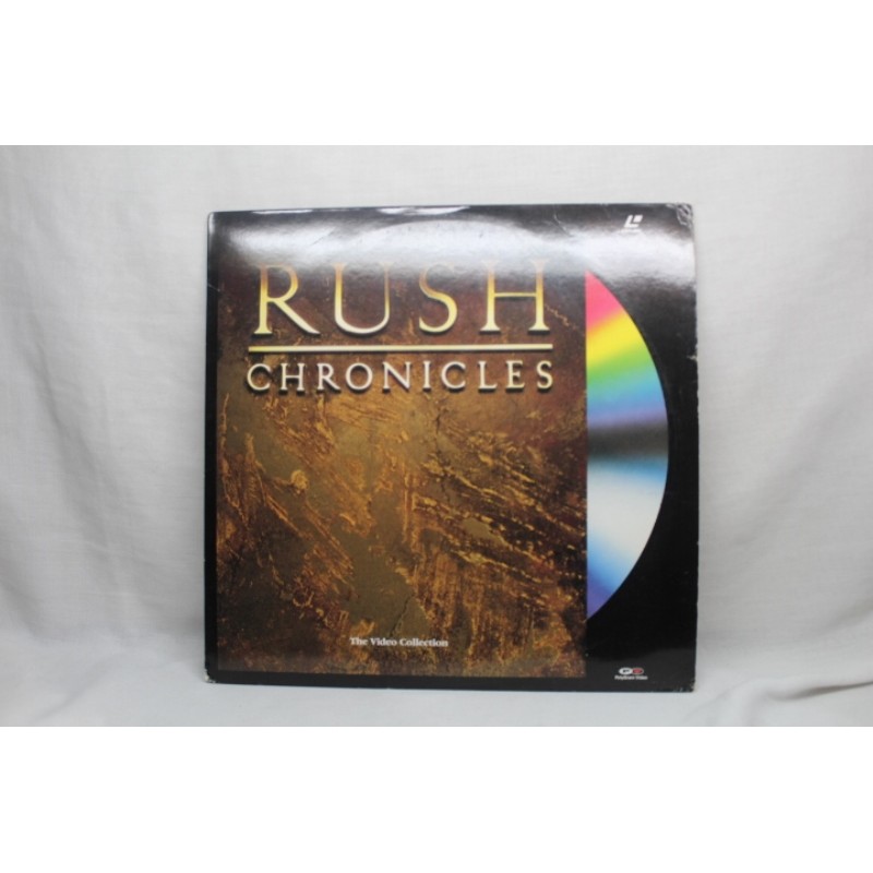 Laserdisc Rush - Chronicles