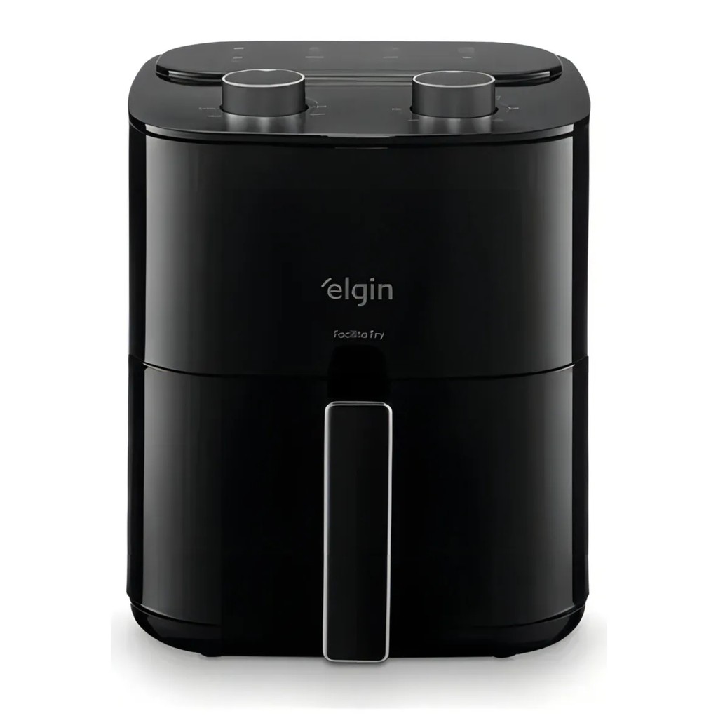 Fritadeira Air fryer Facilita Fry 3,5Litros Preta 220V Elgin em Oferta na Shopee