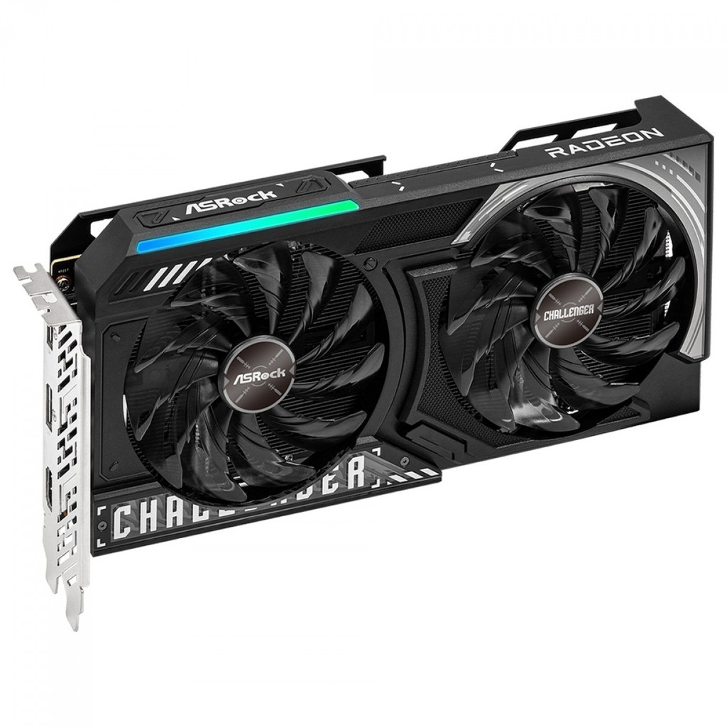Placa de Vídeo ASRock AMD Radeon RX 9060 XT Challenger OC, 16GB, GDDR6, FSR, Ray Tracing