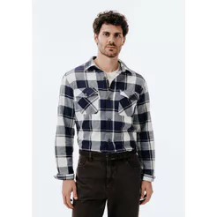 Camisa Masculina Comfort Xadrez Flanelada