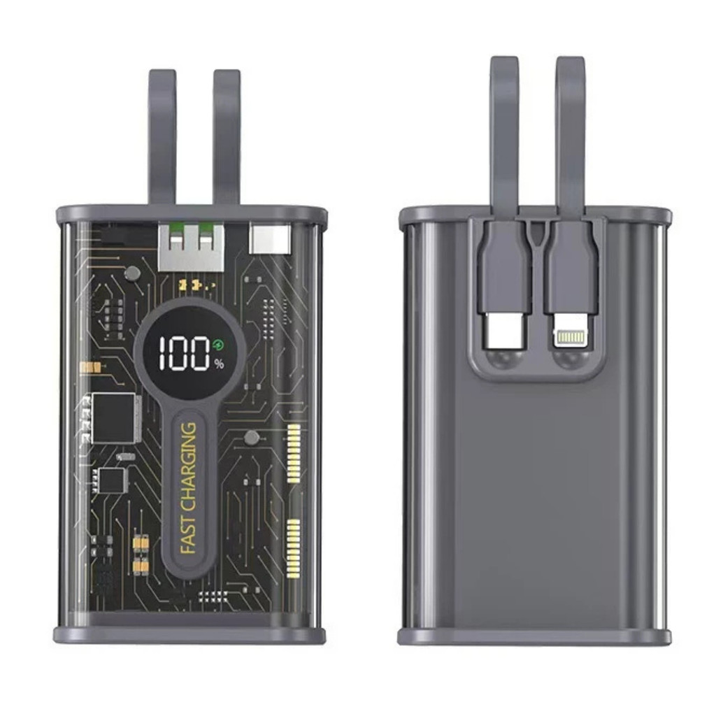 Power Bank Turbo 10000mAh Recarregável 22W Portátil Rápido