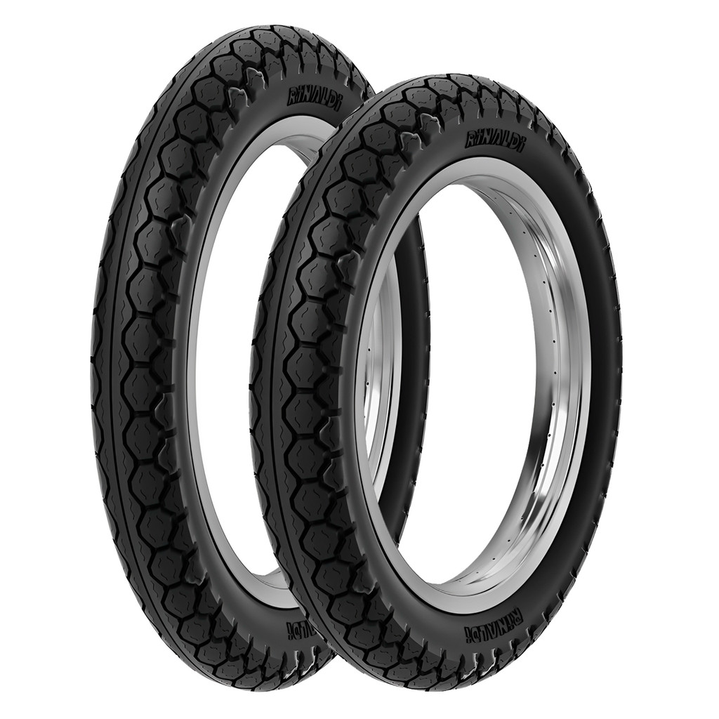 Par Pneu Rinaldi 275-18 e 90/90-18 PD29 Titan Fan Start Cargo Factor em Oferta na Shopee