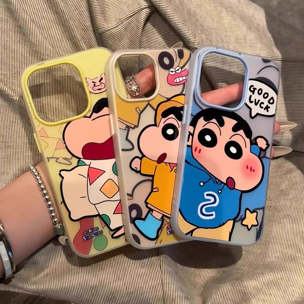 Crayon Shin-chan Marcon Núcleos Jelly Case Para Samsung A17 A07 A26 A06 A16 A35 A54 A05S A05 A15 A14 A13 A52 A04S A03S A04