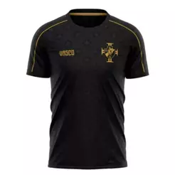 Camiseta Vasco Dawn Preto/Dourado