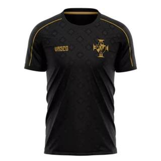 Camiseta Vasco Dawn Preto/Dourado
