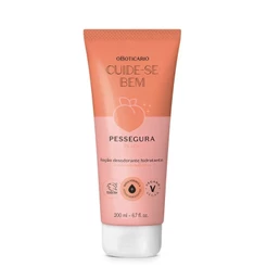 Loção Desodorante Hidratante Corporal Cuide-se Bem Pessegura 200ml