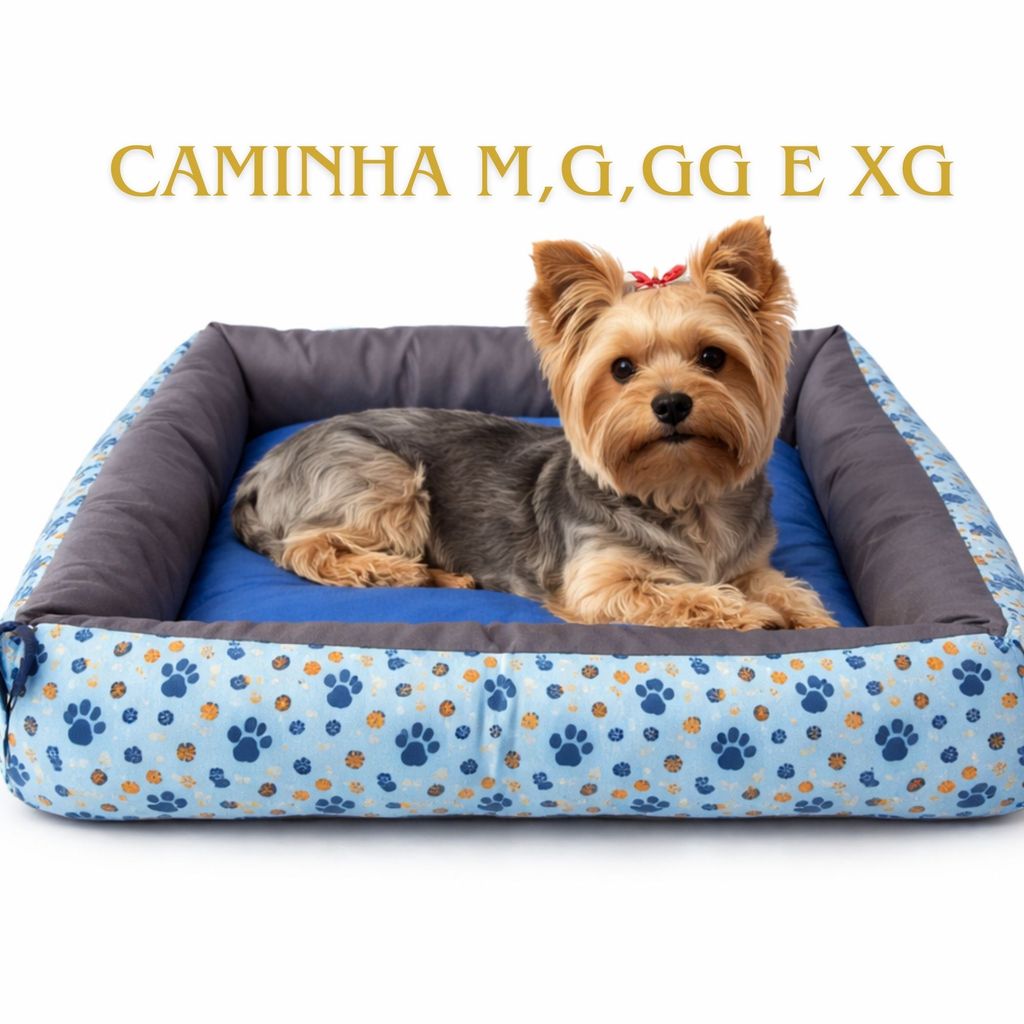 Cama Pet Impermeável Super Confortável Caminha para Cachorro Gato M G GG XG