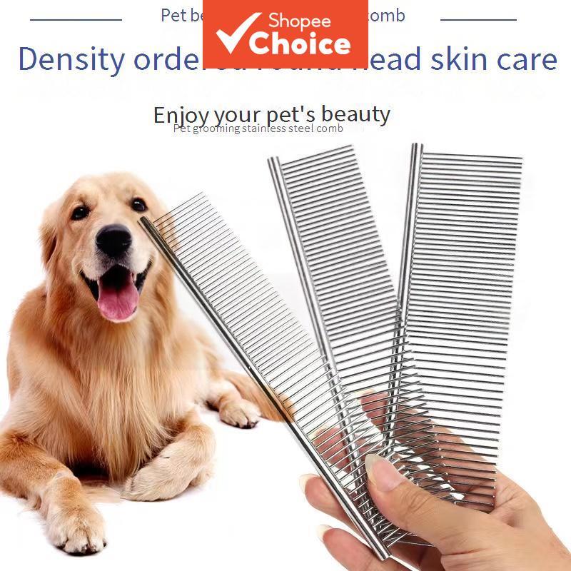Ferramenta de Tosa Profissional para Cães e Gatos, Pente de Aço Escova de Pelos