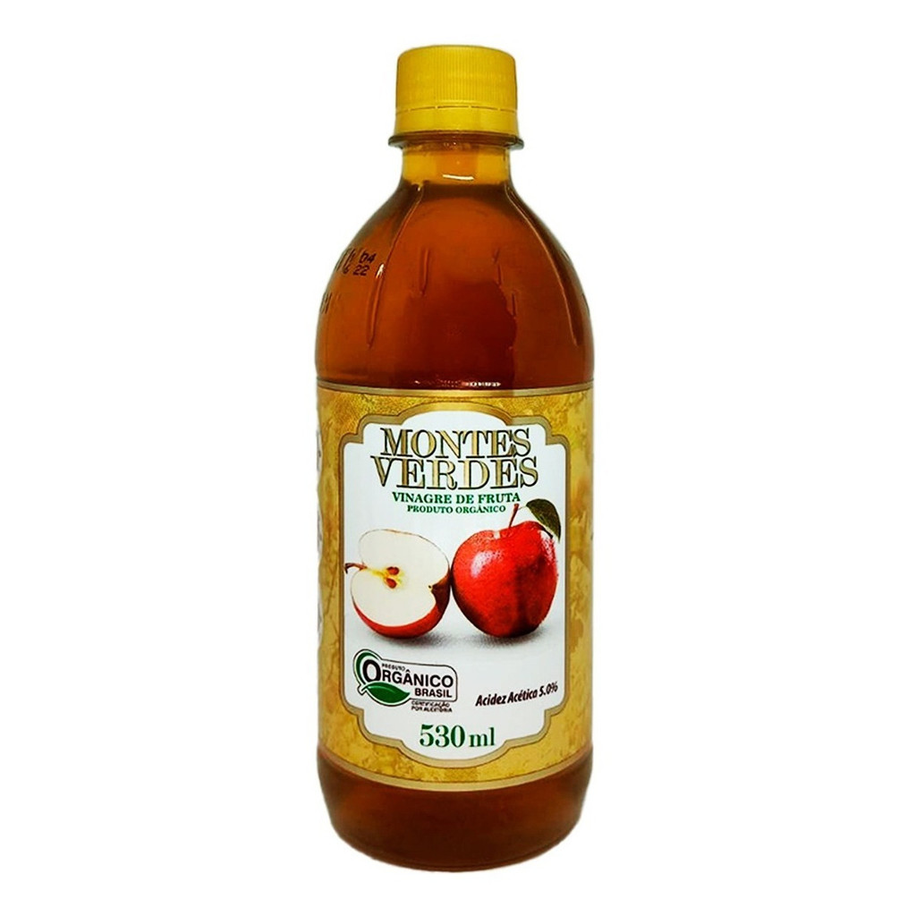 Vinagre Orgânico de Maçã 530ml - Montes Verdes