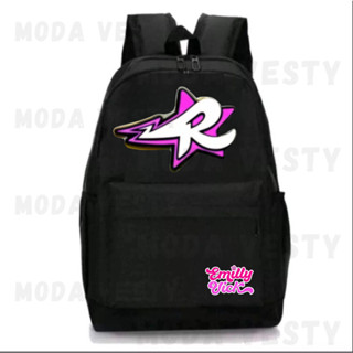 Mochila Escolar Emilly Vick e Njr Bolsa Leve e Reforçada de Nylon Promoçao 2025 em Oferta na Shopee