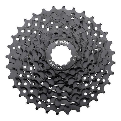 Cassete 8v K7 8 Velocidades 11-32d Catraca De Encaixe Cor Preto