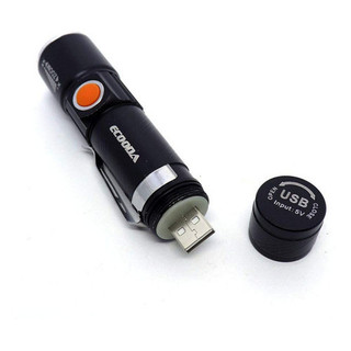 Mini Lanterna LED Recarregável USB Ecooda EC6092 Compacta