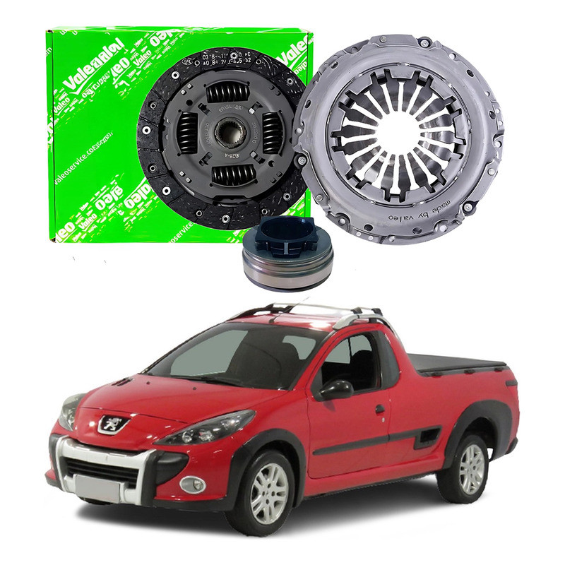Kit Embreagem Valeo Peugeot Hoggar Escapade 1.6 2010 A 2014