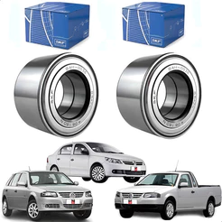 Par De Rolamento Dianteiro Gol G1 G2 G3 G4 Original Skf...