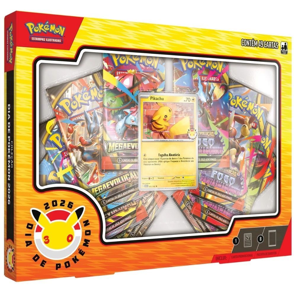 Pokémon Box Coleção Dia De Pokémon 2026