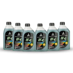 KIT 7 ADITIVO RADIADOR PRONTO USO INORGANICO VERDE 1L TIRRENO