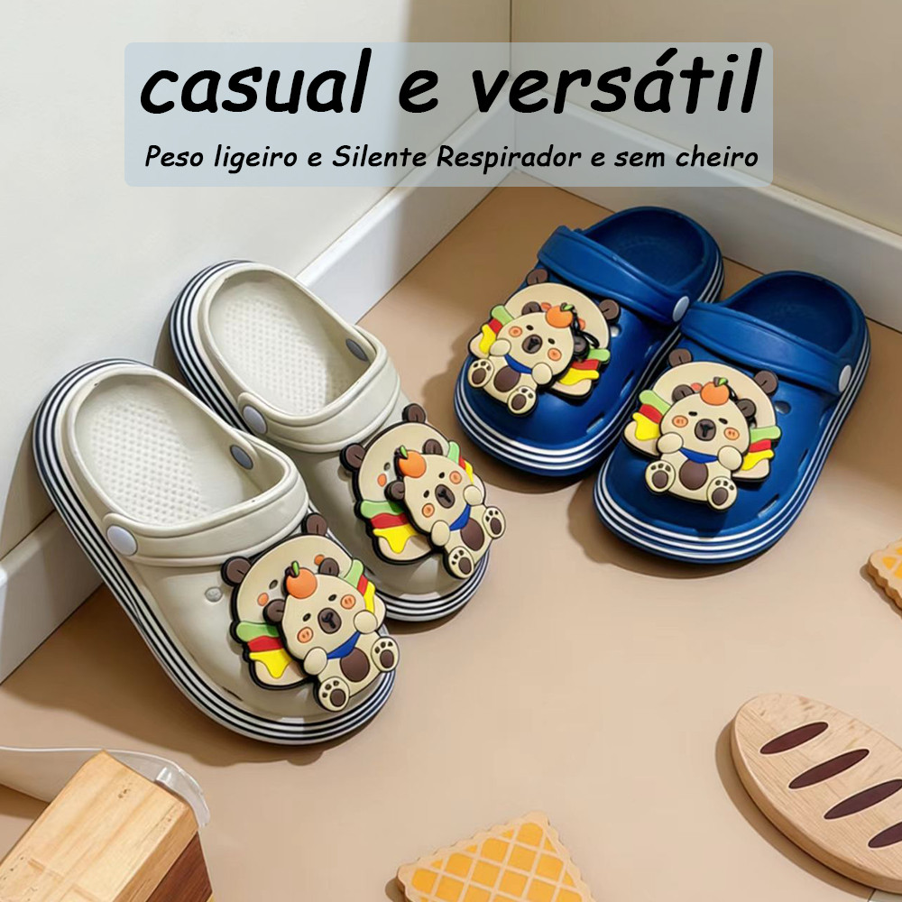Sandália Babuche Adulto Feminino Macia Leve Conforto Máximo Antiderrapante com bottons variados em EVA para customização