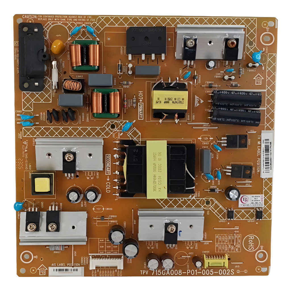 Placa Fonte Televisão Aoc 50u6125 715ga008-p01-005-002s Nova