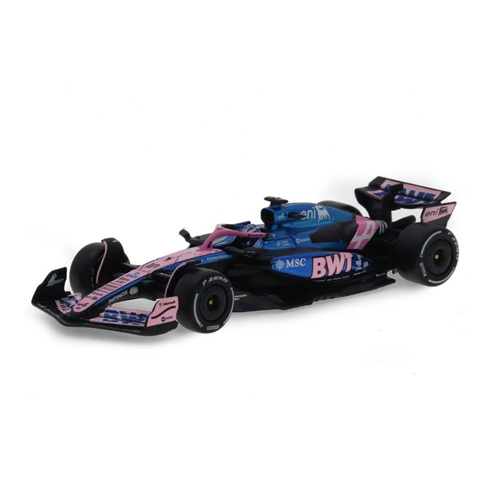 Miniatura Fórmula 1 Renaut Alpine A525 - #10 P. Gasly - Team BWT - (2025) - 1:43 - Burago C/ Acrílico